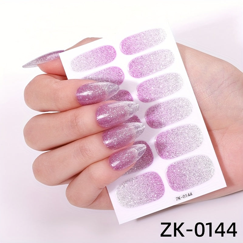 Glitter ombre - 6 stycken