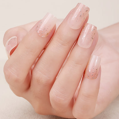 Beige Glitterdesign (2-pack)